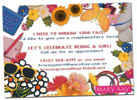 Mary Kay Facial products